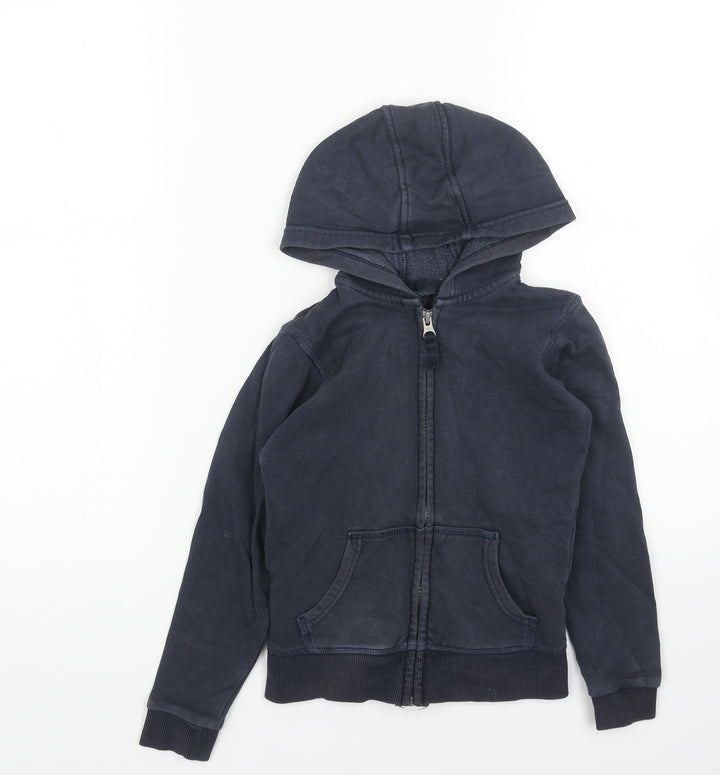 Marks and Spencer Boys Blue Jacket Size 6-7 Years Zip