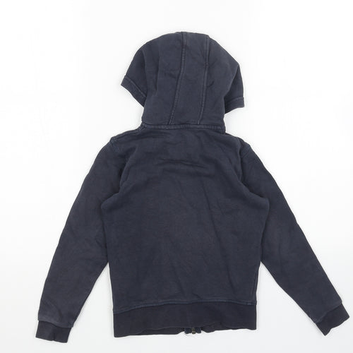 Marks and Spencer Boys Blue Jacket Size 6-7 Years Zip