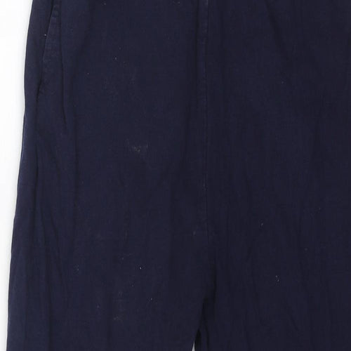 Studio Boys Blue Cotton Jogger Trousers Size 9-10 Years Regular Drawstring