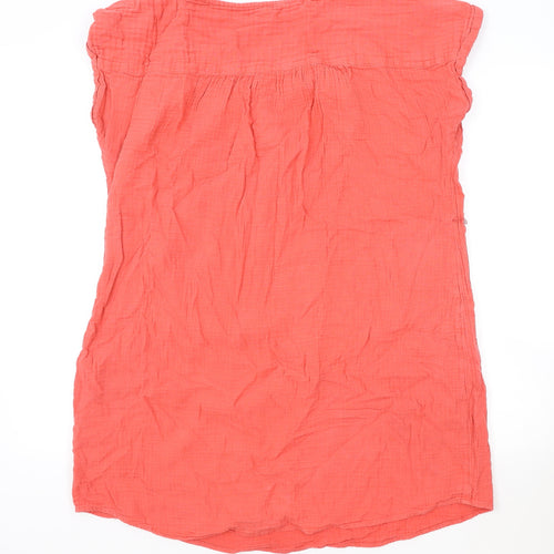 Sonoma Womens Pink 100% Cotton Basic Blouse Size 2XL V-Neck