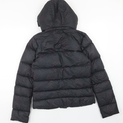 Nike Womens Black Puffer Jacket Jacket Size XS Zip