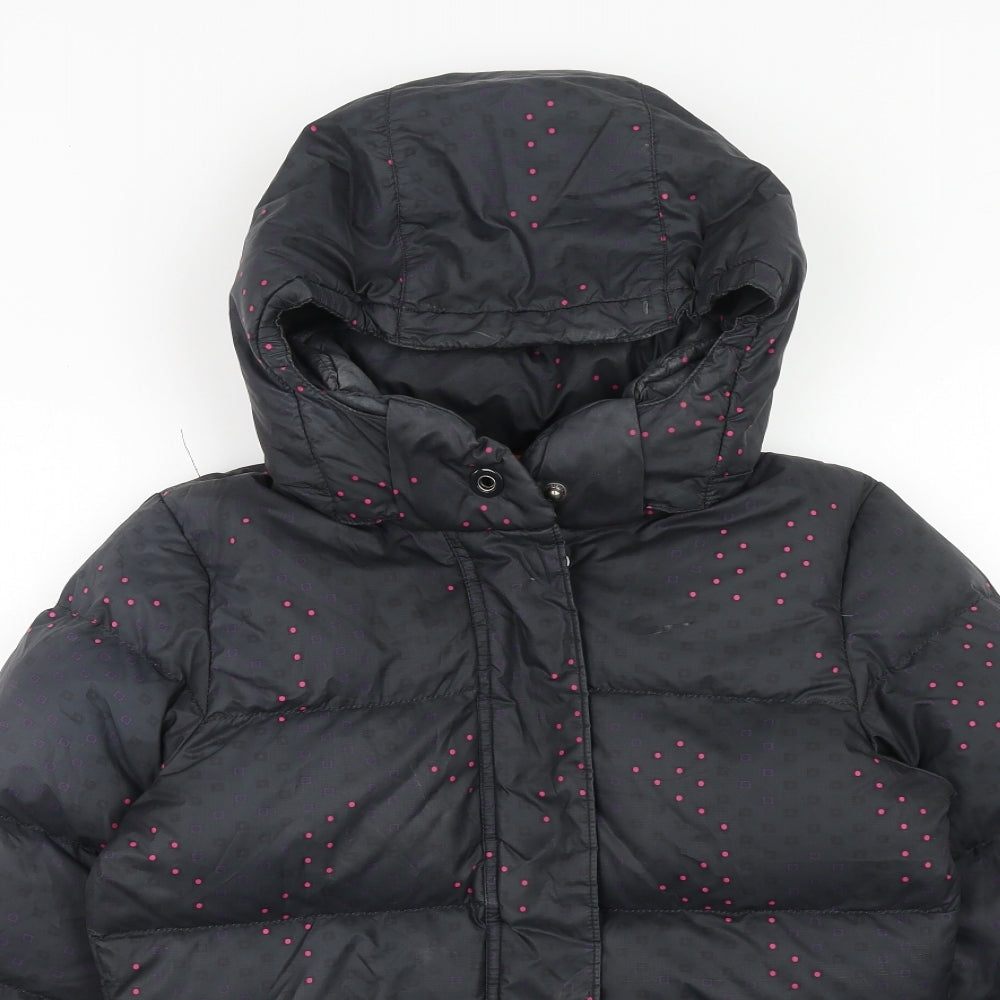 Nike Womens Black Puffer Jacket Jacket Size XS Zip
