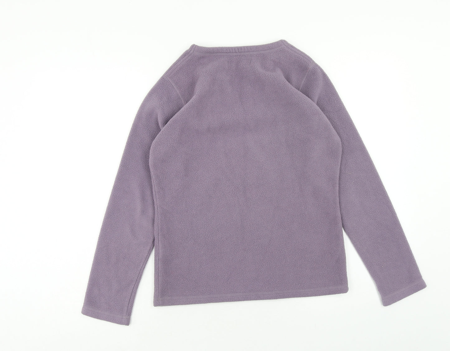 EWM Womens Purple Polyester Pullover Sweatshirt Size S Pullover - Size 10-12