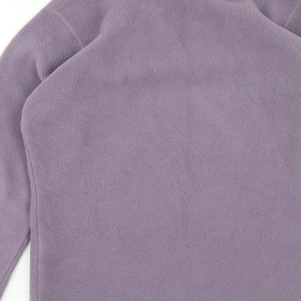EWM Womens Purple Polyester Pullover Sweatshirt Size S Pullover - Size 10-12
