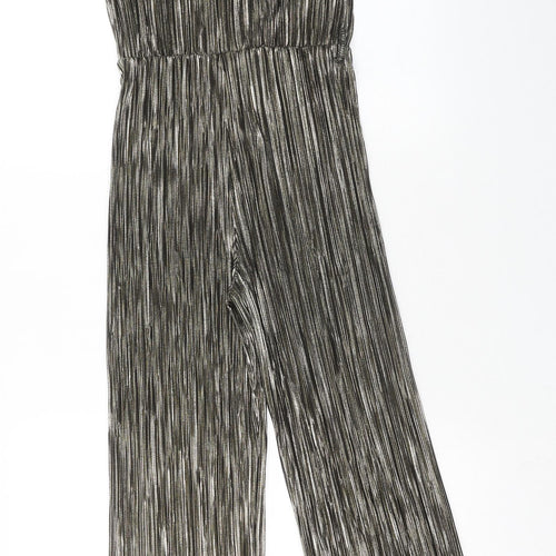 George Girls Gold Polyester Jumpsuit One-Piece Size 11-12 Years Button