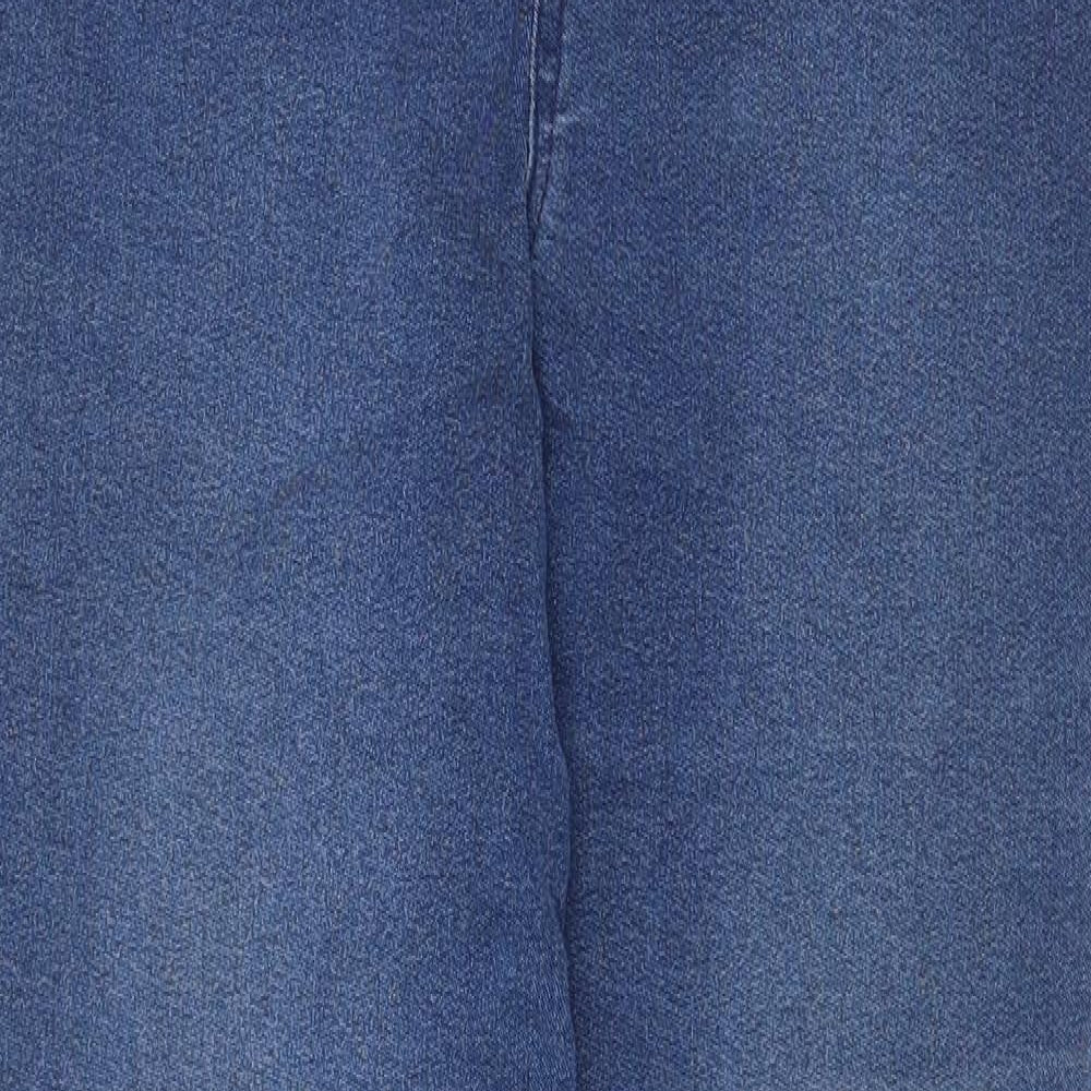 F&F Womens Blue Cotton Jegging Jeans Size 12 Regular