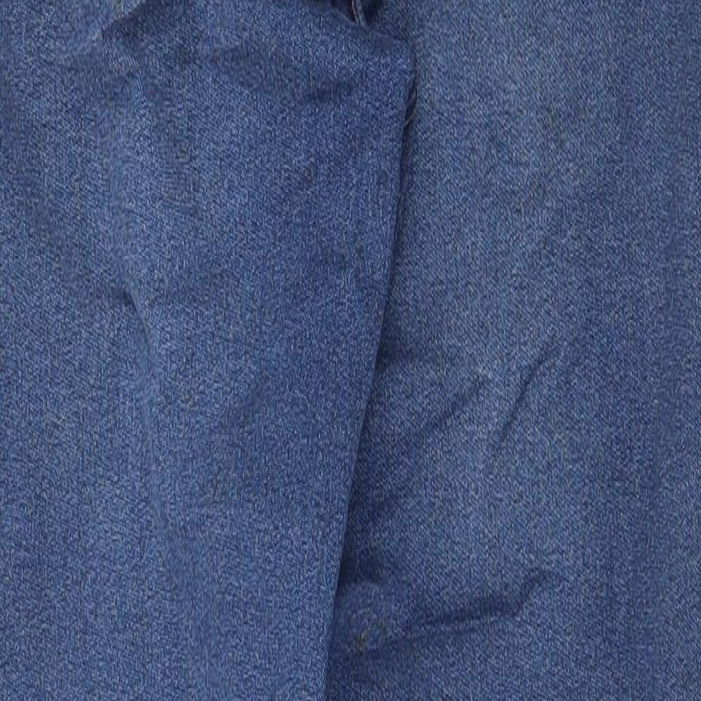 F&F Womens Blue Cotton Jegging Jeans Size 12 Regular