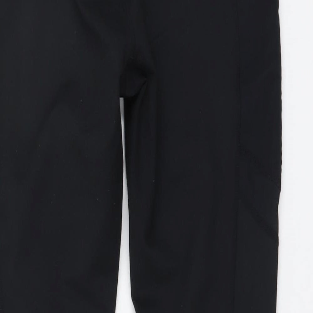 Fabletics Womens Black Nylon Compression Leggings Size M L26 in Regular