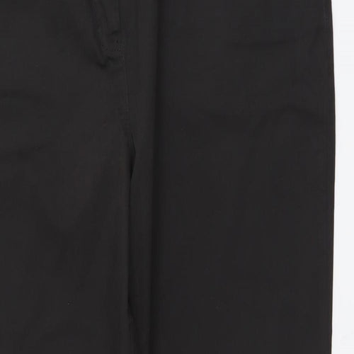 Punt Roma Womens Brown Cotton Dress Pants Trousers Size 20 L30 in Regular Button
