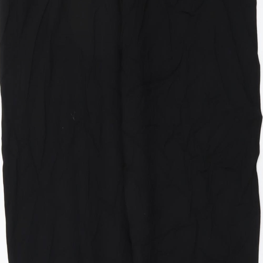 Atmosphere Womens Black Viscose Jogger Trousers Size 12 L29 in Regular