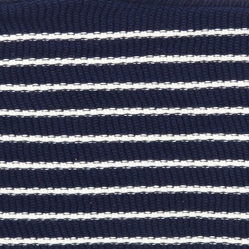 New Look Girls Blue Round Neck Striped Acrylic Pullover Jumper Size 14-15 Years Pullover