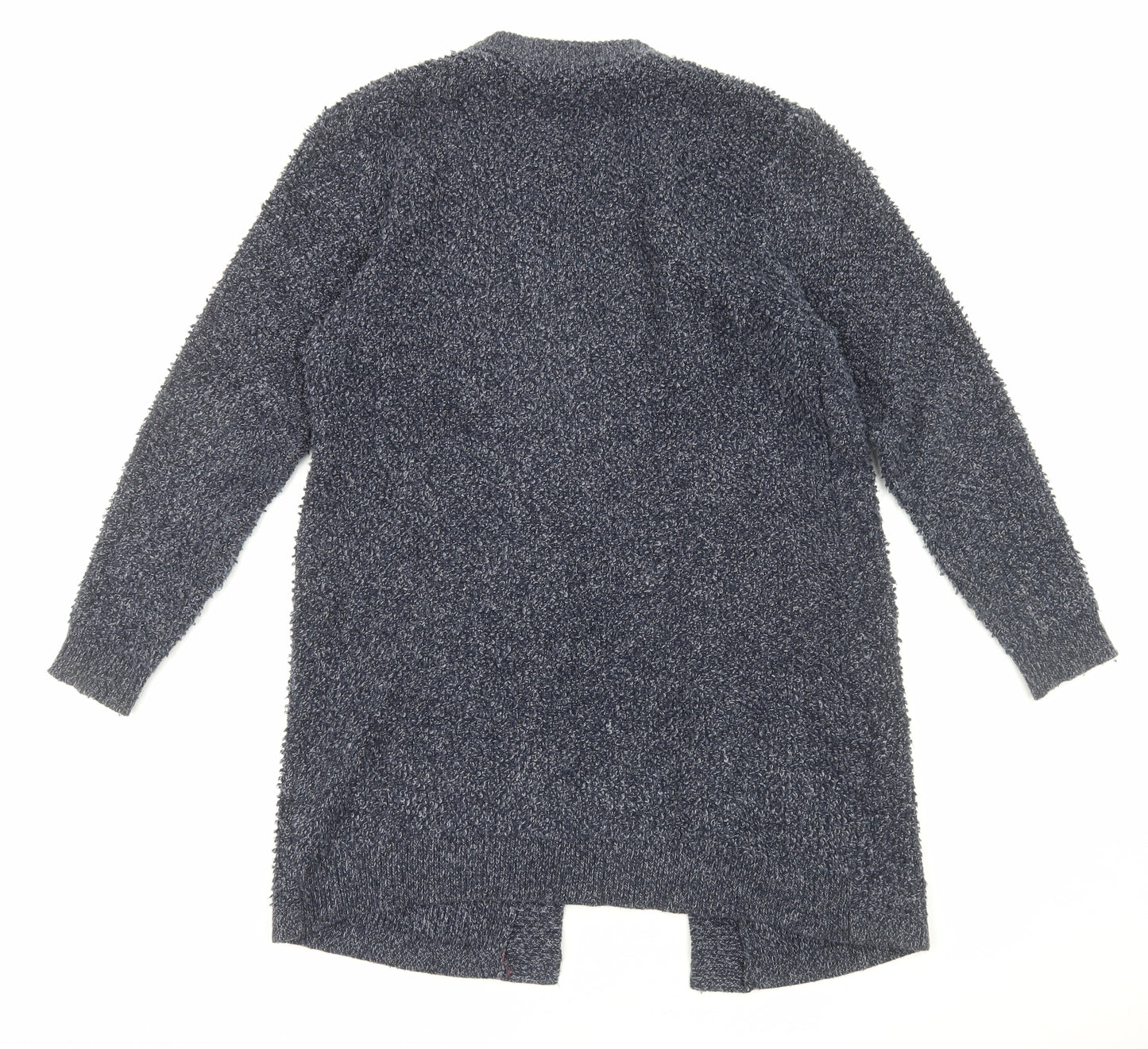 White Stuff Womens Blue V-Neck Viscose Cardigan Jumper Size 16