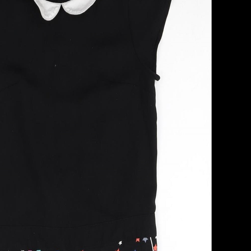 Marks and Spencer Girls Multicoloured Polyester Playsuit One-Piece Size 8-9 Years Zip - Stars