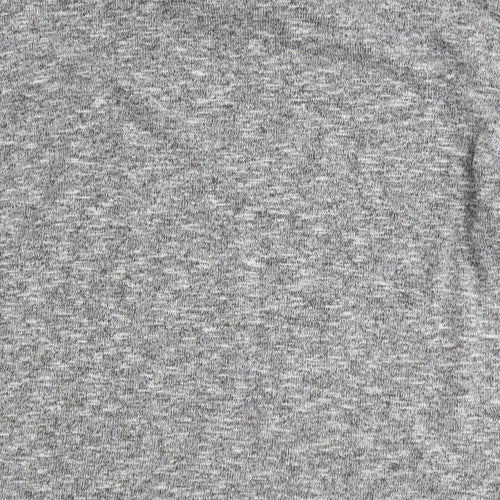 TU Womens Grey Collared Polyester Pullover Jumper Size 14