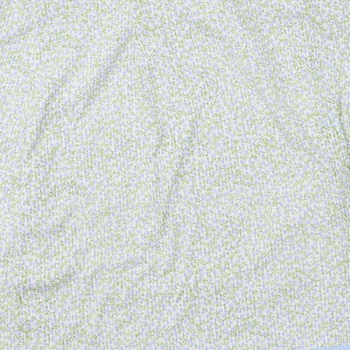 Divided Womens Multicoloured Geometric Polyester A-Line Skirt Size M - Lace Detail