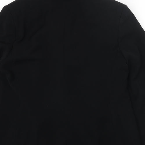 dunnes Womens Black Jacket Blazer Size 16 Button