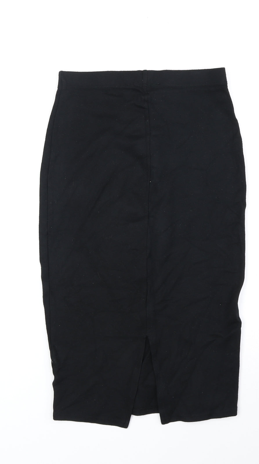 George Womens Black Viscose Straight & Pencil Skirt Size 8
