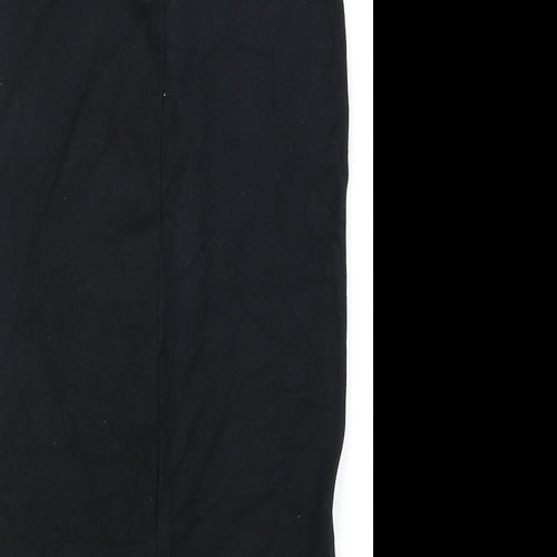 George Womens Black Viscose Straight & Pencil Skirt Size 8