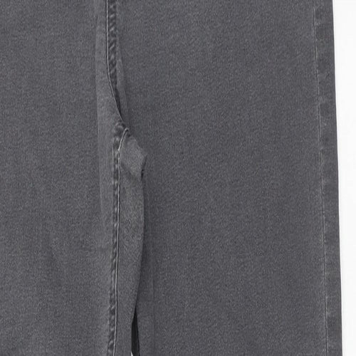 Marks and Spencer Womens Grey Cotton Jegging Jeans Size 14 Regular