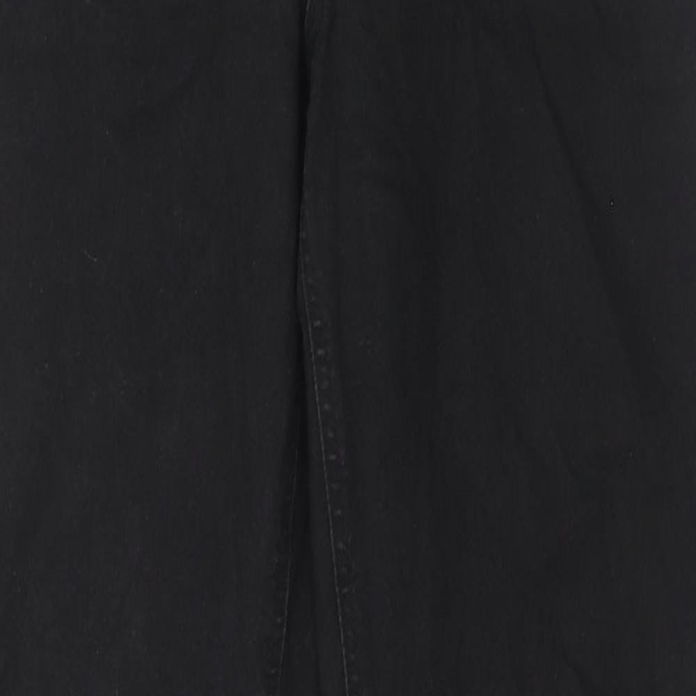 Marks and Spencer Womens Black Cotton Jegging Jeans Size 12 Regular