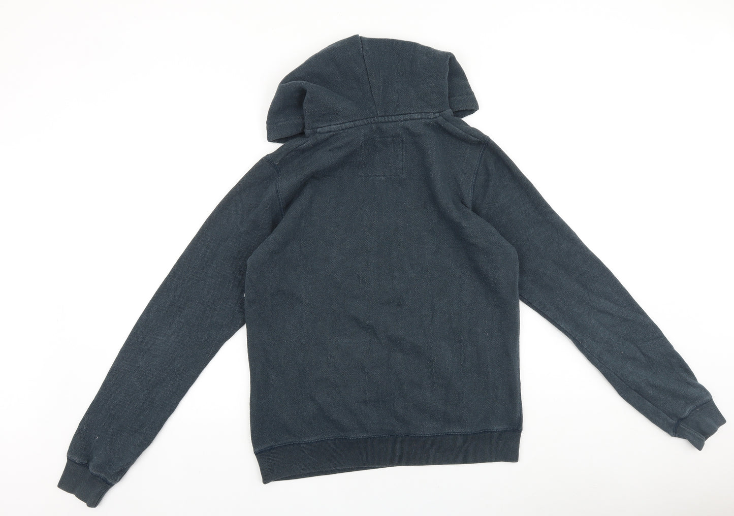 Jack Wills Womens Green 100% Cotton Pullover Hoodie Size 12 Pullover