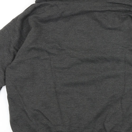 Point Sportswear Mens Grey Cotton Pullover Hoodie Size M - San Francisco