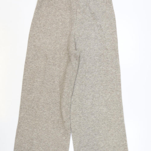 Zara Womens Brown Acrylic Trousers Size M Regular