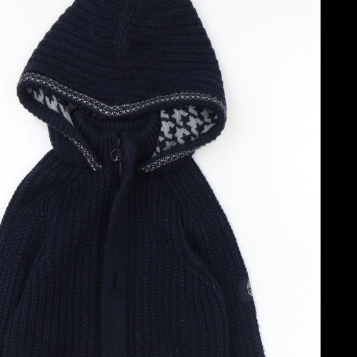 Maycral Boys Blue Jacket Size 9 Years Zip