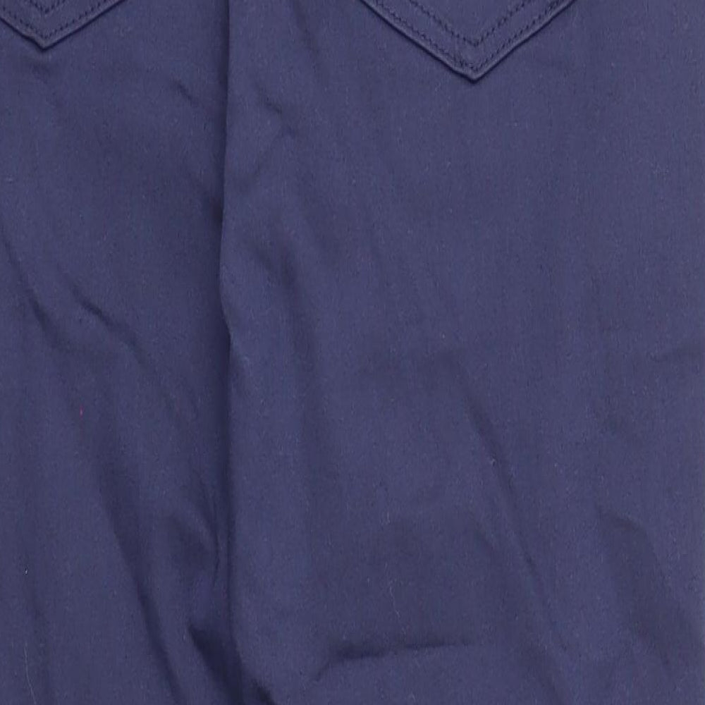 Marks and Spencer Womens Blue Cotton Jegging Jeans Size 12 Regular