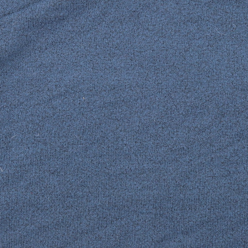 Buffalo Womens Blue Round Neck Acrylic Pullover Jumper Size L
