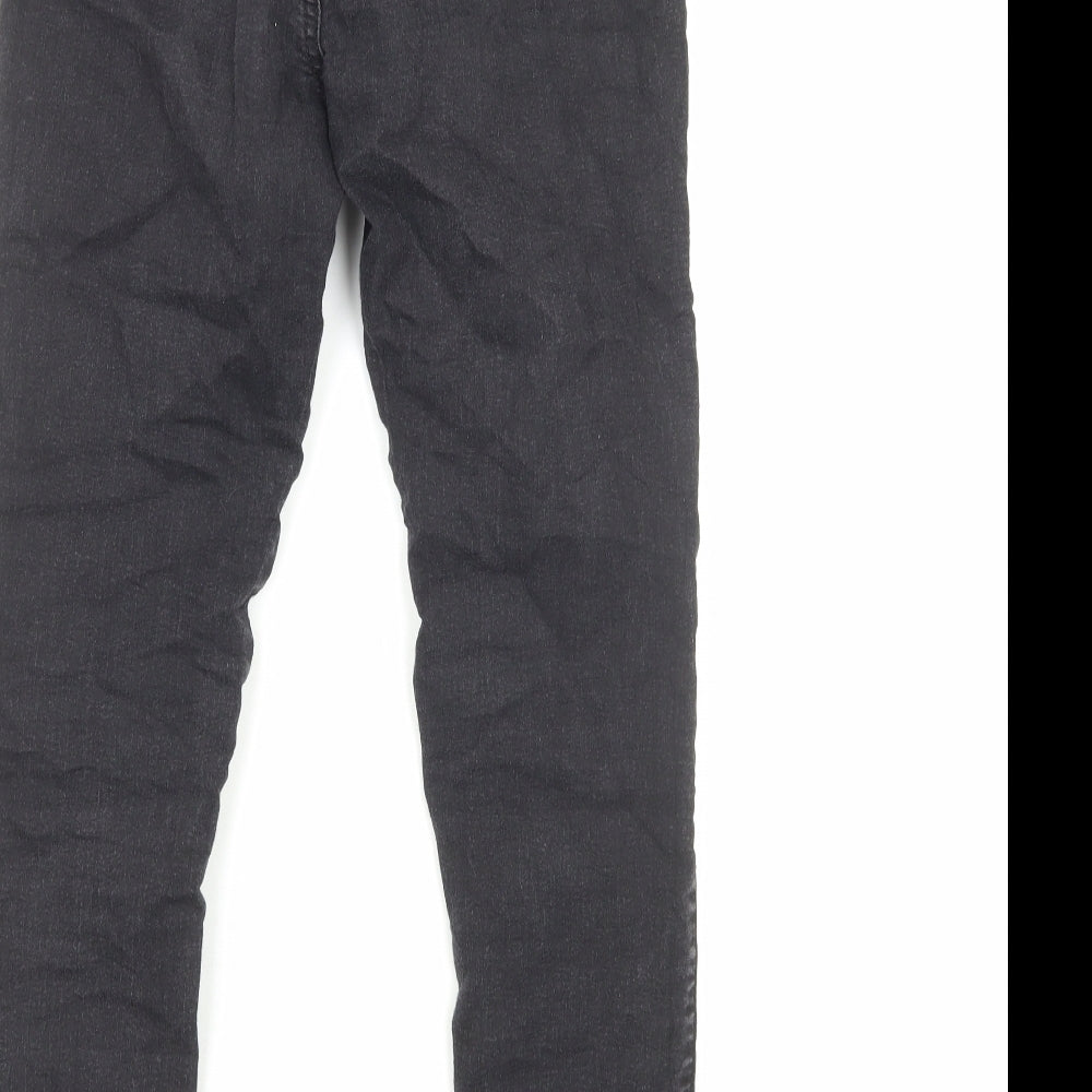 Marks and Spencer Womens Black Cotton Jegging Jeans Size 10 Regular