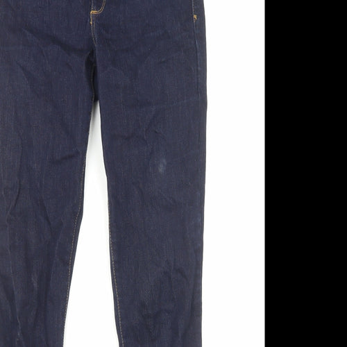 Gap Womens Blue Cotton Skinny Jeans Size 10 Regular Zip