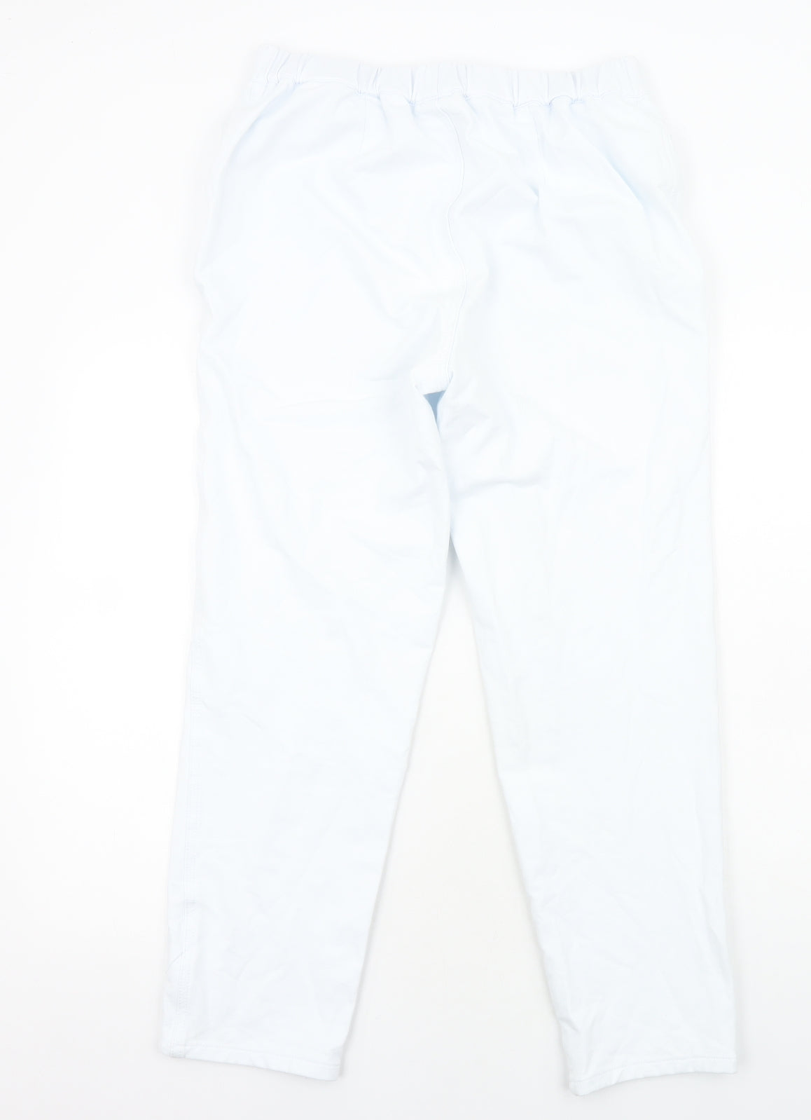Quacker Factory Womens Blue Cotton Trousers Size M Regular