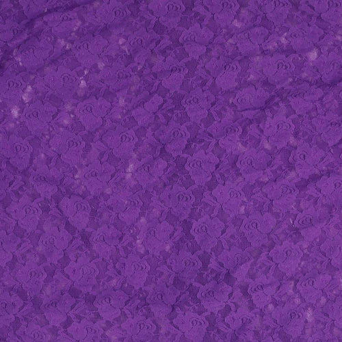 Michele Hope Womens Purple Geometric Nylon Basic Button-Up Size 14 V-Neck