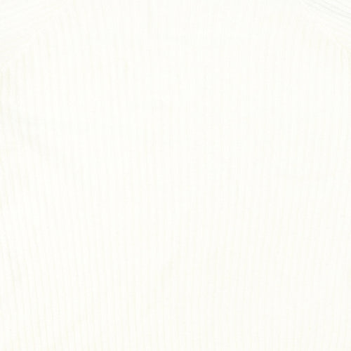 FB Sister Womens Ivory Polyester Pullover Sweatshirt Size M Pullover