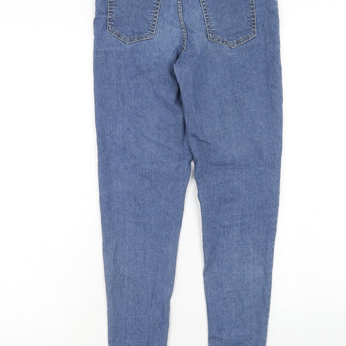 Avenue Womens Blue Cotton Jegging Jeans Size 10 Regular