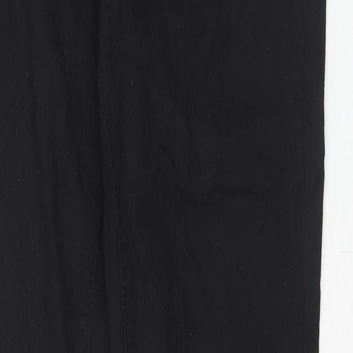 Denim & Co. Womens Black Cotton Skinny Jeans Size 12 Regular