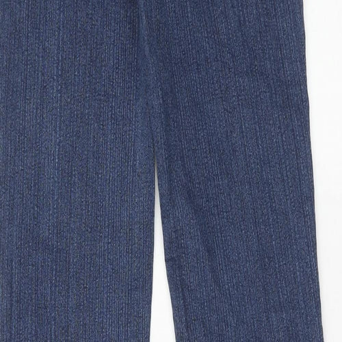 Logus Womens Blue Cotton Skinny Jeans Size 30 in Regular Zip