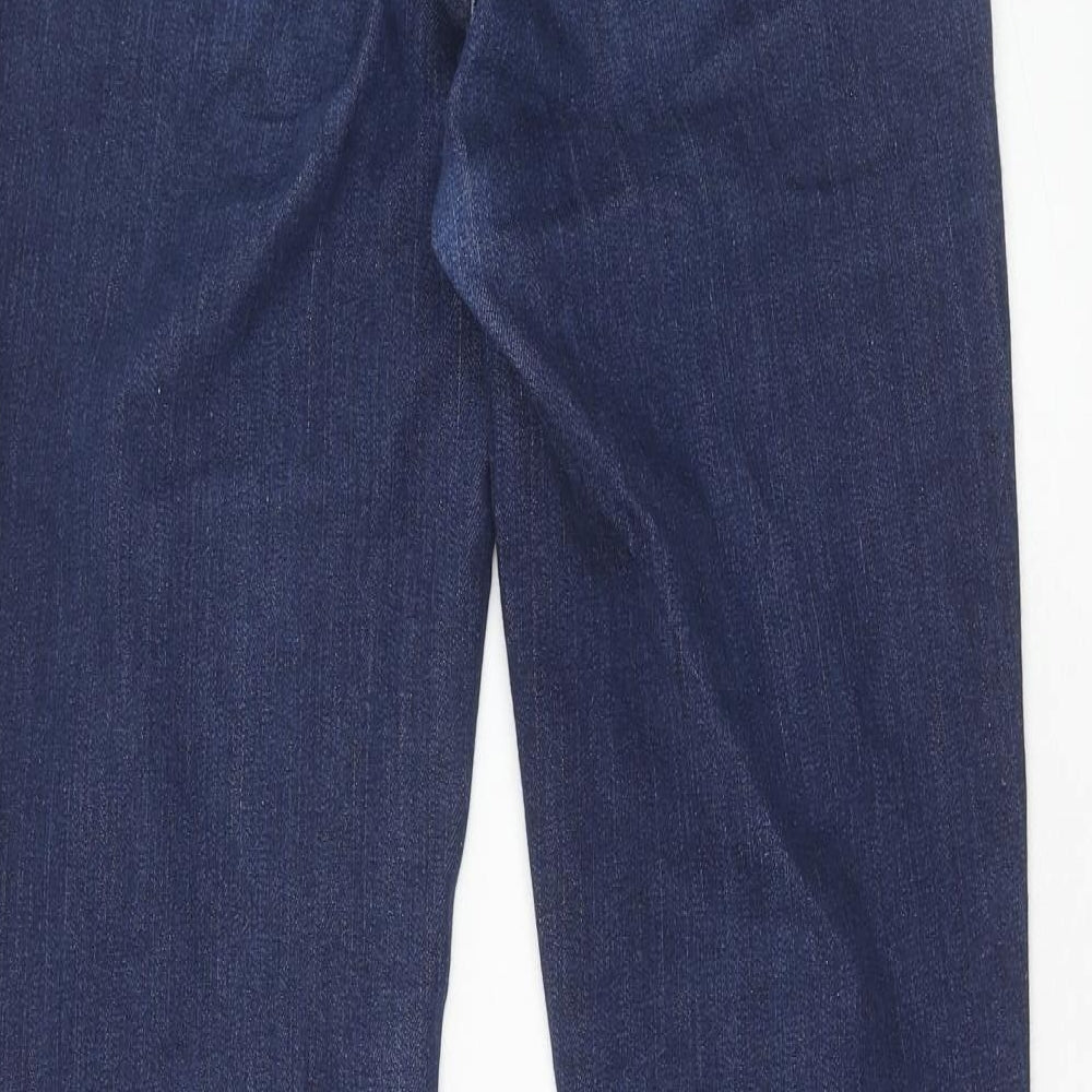 Gap Womens Blue Cotton Skinny Jeans Size 28 in Regular Zip