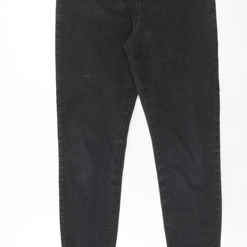 Marks and Spencer Womens Black Cotton Jegging Jeans Size 30 in Regular