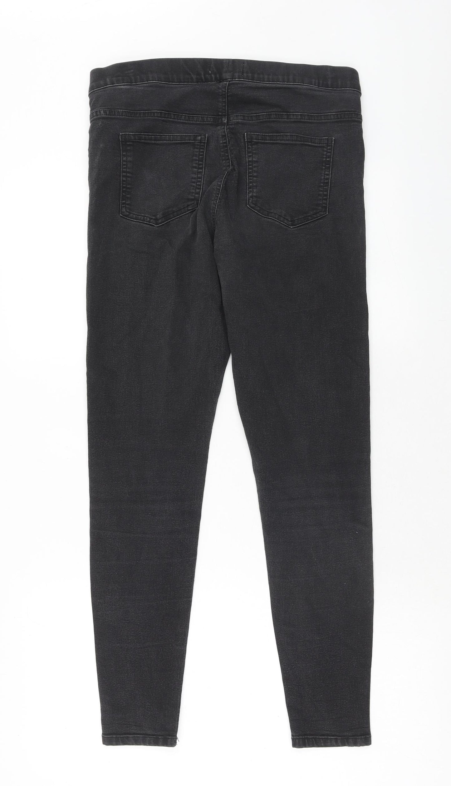 Marks and Spencer Womens Black Cotton Jegging Jeans Size 30 in Regular