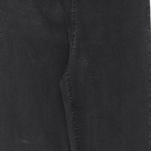 Marks and Spencer Womens Black Cotton Jegging Jeans Size 30 in Regular