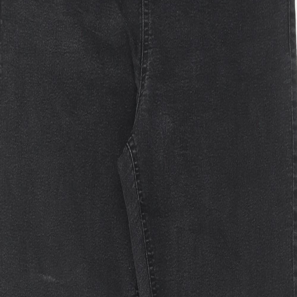 Marks and Spencer Womens Black Cotton Jegging Jeans Size 30 in Regular