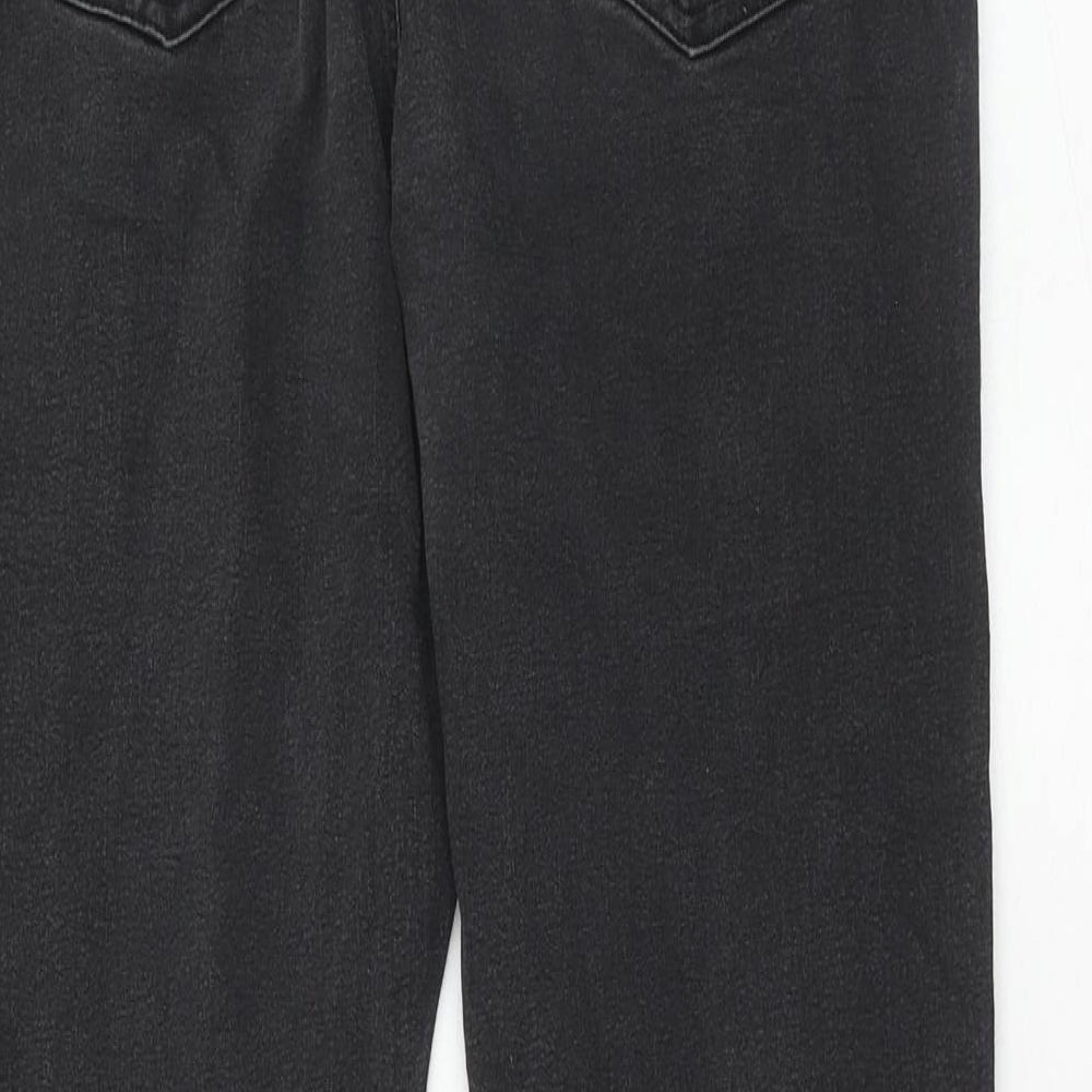 Marks and Spencer Womens Black Cotton Jegging Jeans Size 30 in Regular