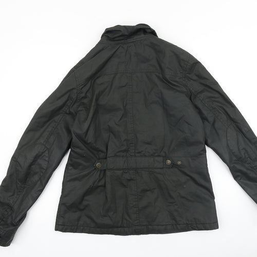 H&M Womens Green Jacket Size 8 Zip