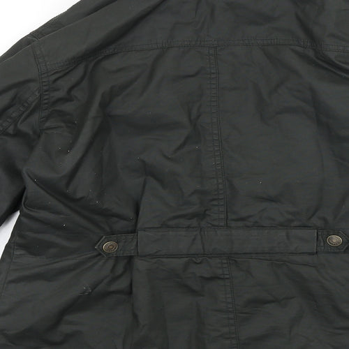 H&M Womens Green Jacket Size 8 Zip