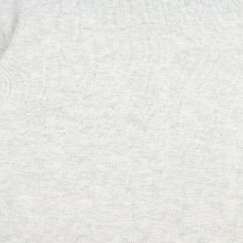 Marks and Spencer Womens Grey Round Neck Acrylic Pullover Jumper Size M