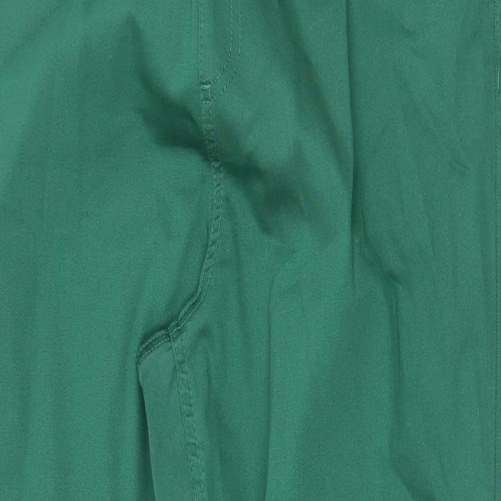 Marks and Spencer Womens Green Cotton Jegging Jeans Size 20 Regular