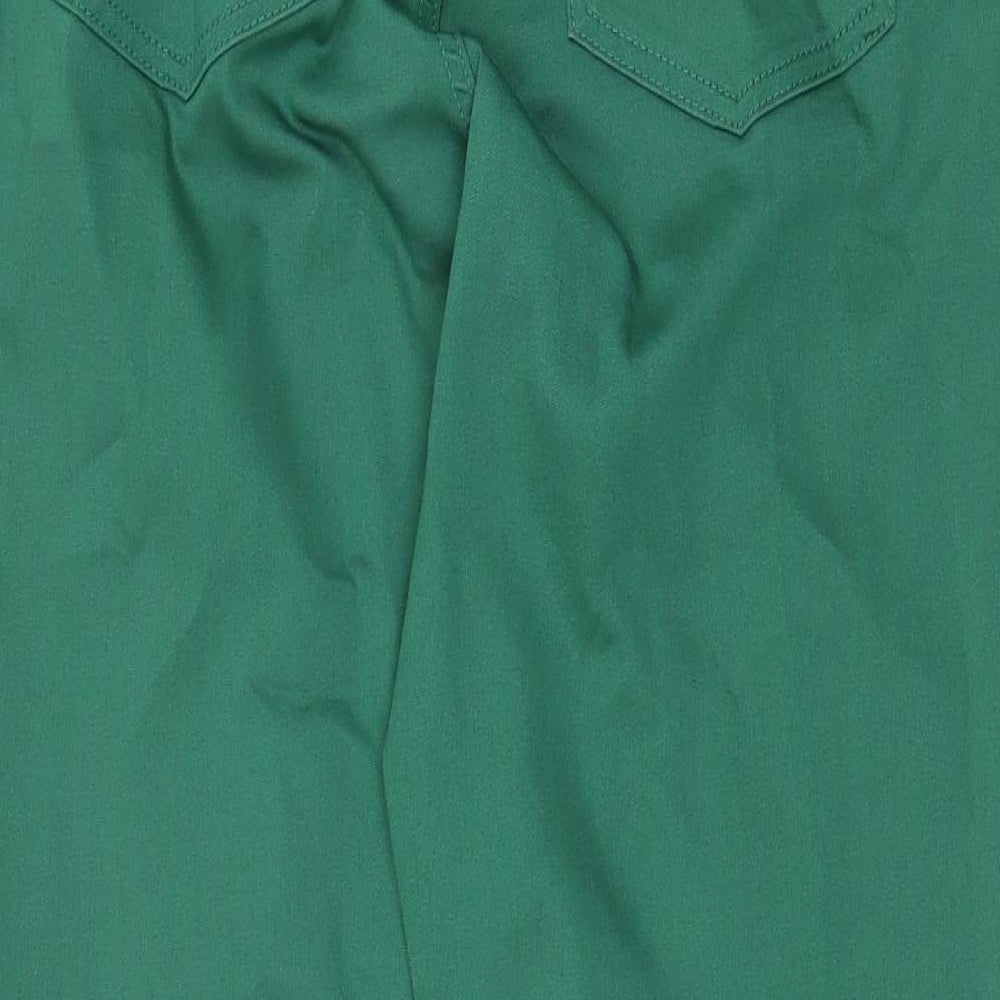 Marks and Spencer Womens Green Cotton Jegging Jeans Size 20 Regular