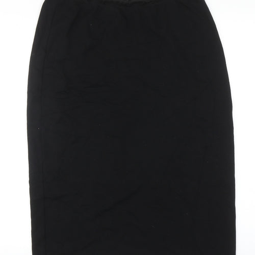 Box2 Womens Black Polyester Straight & Pencil Skirt Size 14